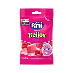 BEIJOS DE MORANGO FINI 10X35G