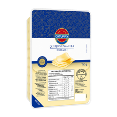 QUEIJO MUSSARELA FATIADA 150G CATUPIRY