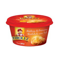 MANTEIGA COM SAL 200G - TIROLEZ