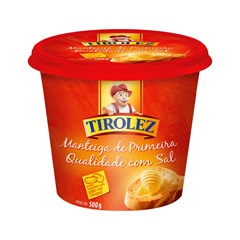 MANTEIGA COM SAL 500G - TIROLEZ