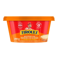 MANTEIGA C/SAL Z LAC TIROLEZ  200GR