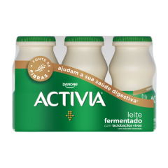 ACTIVIA LEITE FERMENTADO 6X75G = 450G