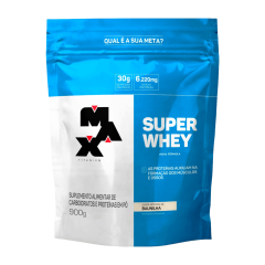 SUPER WHEY REFIL BAUNILHA MAXTITANI 900G