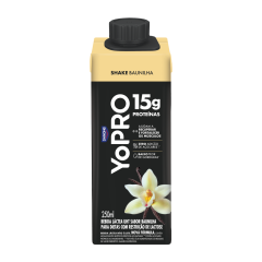BEB LACTEA YOPRO BAUNILHA 15G  EDGE250ML