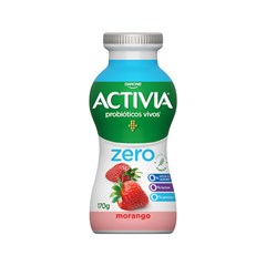 ACTIVIA ZERO LIQ MORANGO 170G