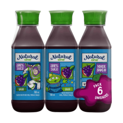 NATURAL ONE MISTO DE UVA AMB 6X180ML