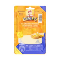 MUSSARELA FATIADA LIGHT Z.LACTOSE