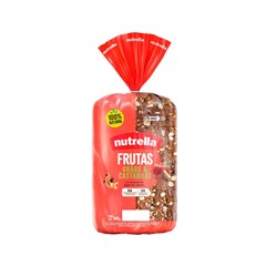 PAO FRUTAS GRAOS E CASTANHAS 500G NUT