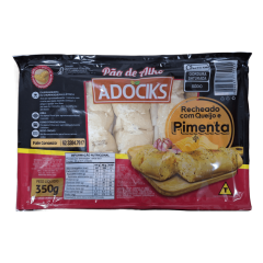 PAO DE ALHO QUEIJO E PIM.350G ADOCIKS