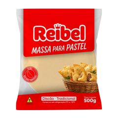 MASSA PARA PASTEL REIBEL 500G DISCAO