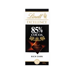 LINDT EXCELLENCE DARK 85% 100G