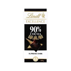 LINDT EXCELLENCE DARK 90% 100G