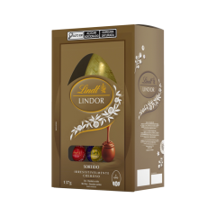 OVO PASCOA LINDT LINDOR SORTIDO 137G