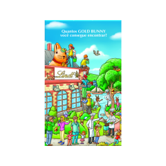 OVO PASCOA LINDT GOLD BUNNY A LEITE 125G