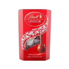 LINDT LINDOR CORNET AO LEITE 14X37G