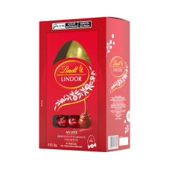 OVO PASCOA LINDT LINDOR AO LEITE 132,5G
