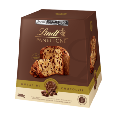 PANETTONE LINDT GOTAS CHOC AMARGO 400G