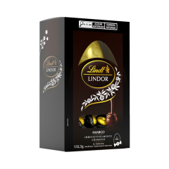 OVO PASCOA LINDT LINDOR DARK AMARGO 132G