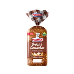 PAO GRAOS E CASTANHAS 450G PUL
