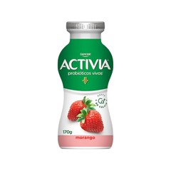 ACTIVIA LIQ MORANGO LTE FERM 170G