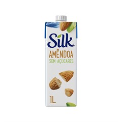 SILK AMENDOA S/ ACUCAR 12X1L